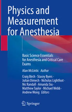 Birch / Byers / Dimech |  Physics and Measurement for Anesthesia | eBook | Sack Fachmedien