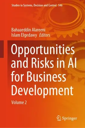 Elgedawy / Alareeni |  Opportunities and Risks in AI for Business Development | Buch |  Sack Fachmedien