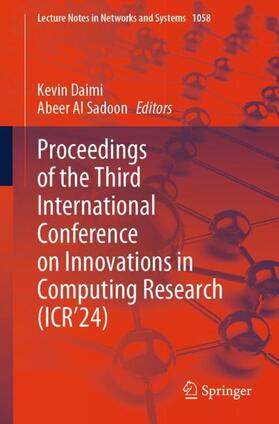 Al Sadoon / Daimi |  Proceedings of the Third International Conference on Innovations in Computing Research (ICR¿24) | Buch |  Sack Fachmedien