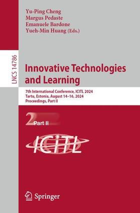 Cheng / Huang / Pedaste |  Innovative Technologies and Learning | Buch |  Sack Fachmedien