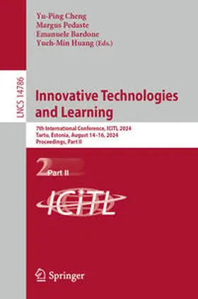 Cheng / Pedaste / Bardone |  Innovative Technologies and Learning | eBook | Sack Fachmedien