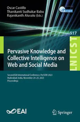 Castillo / Sudhakar Babu / Aluvalu |  Pervasive Knowledge and Collective Intelligence on Web and Social Media | eBook | Sack Fachmedien