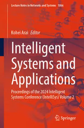 Arai |  Intelligent Systems and Applications | eBook | Sack Fachmedien