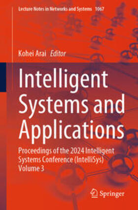 Arai |  Intelligent Systems and Applications | eBook | Sack Fachmedien