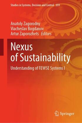 Zagorodny / Bogdanov / Zaporozhets |  Nexus of Sustainability | Buch |  Sack Fachmedien