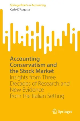 D'Augusta |  Accounting Conservatism and the Stock Market | Buch |  Sack Fachmedien