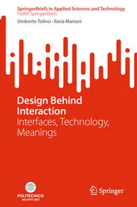 Tolino / Mariani |  Design Behind Interaction | eBook | Sack Fachmedien