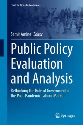 Amine |  Public Policy Evaluation and Analysis | Buch |  Sack Fachmedien