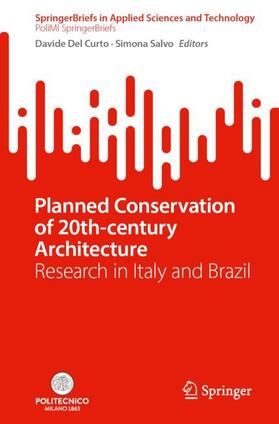 Del Curto / Salvo |  Planned Conservation of 20th-century Architecture | Buch |  Sack Fachmedien