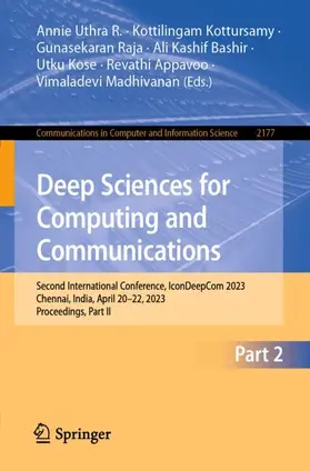 R. / Kottursamy / Raja |  Deep Sciences for Computing and Communications | Buch |  Sack Fachmedien