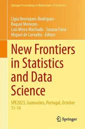 Henriques-Rodrigues / Menezes / de Carvalho |  New Frontiers in Statistics and Data Science | Buch |  Sack Fachmedien