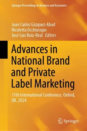 Gázquez-Abad / Ruiz-Real / Occhiocupo |  Advances in National Brand and Private Label Marketing | Buch |  Sack Fachmedien