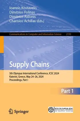 Kostavelis / Achillas / Folinas |  Supply Chains | Buch |  Sack Fachmedien