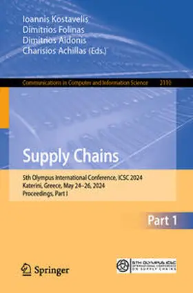 Kostavelis / Folinas / Aidonis |  Supply Chains | eBook | Sack Fachmedien