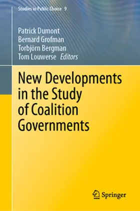 Dumont / Louwerse / Grofman |  New Developments in the Study of Coalition Governments | Buch |  Sack Fachmedien