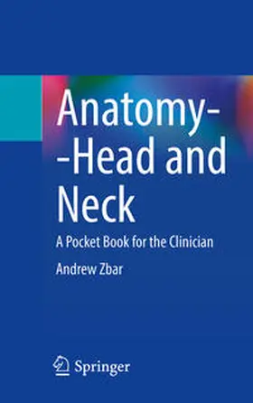 Zbar |  Anatomy--Head and Neck | Buch |  Sack Fachmedien