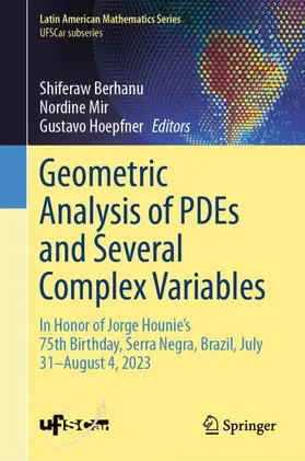 Berhanu / Hoepfner / Mir |  Geometric Analysis of PDEs and Several Complex Variables | Buch |  Sack Fachmedien