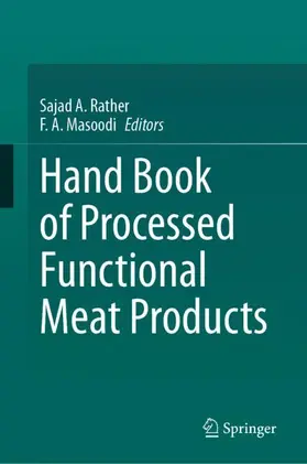 Masoodi / Rather |  Hand Book of Processed Functional Meat Products | Buch |  Sack Fachmedien