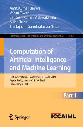 Bairwa / Tiwari / Ganokratanaa |  Computation of Artificial Intelligence and Machine Learning | Buch |  Sack Fachmedien