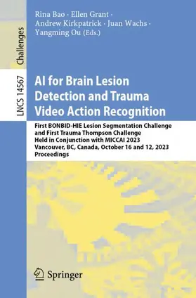 Bao / Grant / Ou |  AI for Brain Lesion Detection and Trauma Video Action Recognition | Buch |  Sack Fachmedien