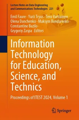 Faure / Tryus / Vartiainen |  Information Technology for Education, Science, and Technics | Buch |  Sack Fachmedien