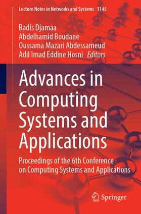 Djamaa / Boudane / Mazari Abdessameud |  Advances in Computing Systems and Applications | Buch |  Sack Fachmedien