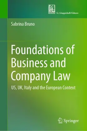 Bruno |  Foundations of Business and Company Law | Buch |  Sack Fachmedien