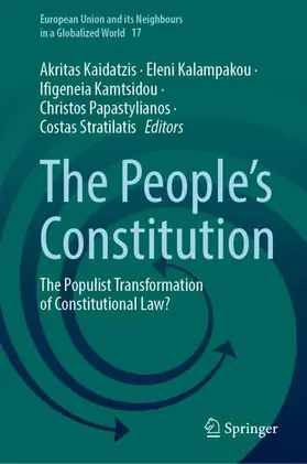 Kaidatzis / Kalampakou / Stratilatis | The People's Constitution | Buch | 978-3-031-71888-5 | sack.de