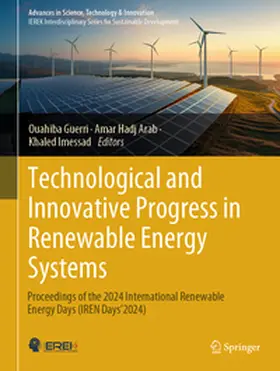 Guerri / Arab / Imessad |  Technological and Innovative Progress in Renewable Energy Systems | eBook | Sack Fachmedien