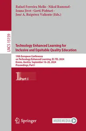 Ferreira Mello / Rummel / Jivet |  Technology Enhanced Learning for Inclusive and Equitable Quality Education | eBook | Sack Fachmedien