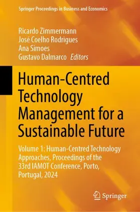 Zimmermann / Dalmarco / Rodrigues |  Human-Centred Technology Management for a Sustainable Future | Buch |  Sack Fachmedien