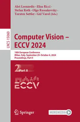 Leonardis / Ricci / Roth |  Computer Vision – ECCV 2024 | eBook | Sack Fachmedien