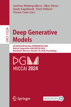 Mukhopadhyay / Oksuz / Engelhardt |  Deep Generative Models | eBook | Sack Fachmedien