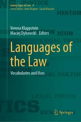 Dybowski / Klappstein |  Languages of the Law | Buch |  Sack Fachmedien