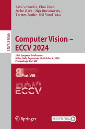 Leonardis / Ricci / Roth |  Computer Vision – ECCV 2024 | eBook | Sack Fachmedien