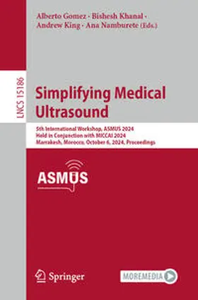 Gomez / Khanal / King |  Simplifying Medical Ultrasound | eBook | Sack Fachmedien