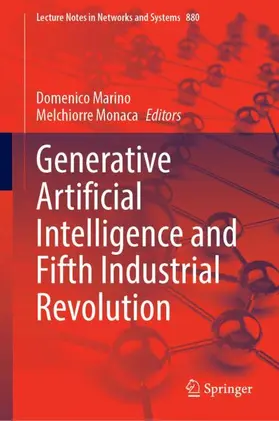 Marino / Monaca |  Generative Artificial Intelligence and Fifth Industrial Revolution | Buch |  Sack Fachmedien