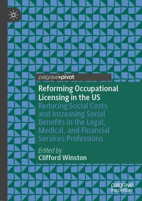 Winston |  Reforming Occupational Licensing in the US | Buch |  Sack Fachmedien