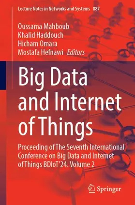 Mahboub / Haddouch / Omara |  Big Data and Internet of Things | Buch |  Sack Fachmedien