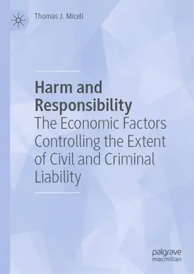 Miceli |  Harm and Responsibility | Buch |  Sack Fachmedien