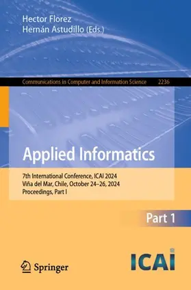 Astudillo / Florez |  Applied Informatics | Buch |  Sack Fachmedien