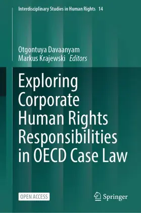 Krajewski / Davaanyam |  Exploring Corporate Human Rights Responsibilities in OECD Case Law | Buch |  Sack Fachmedien