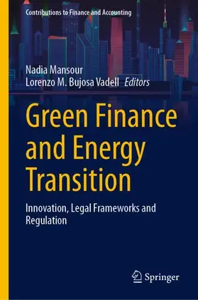 Bujosa Vadell / Mansour |  Green Finance and Energy Transition | Buch |  Sack Fachmedien