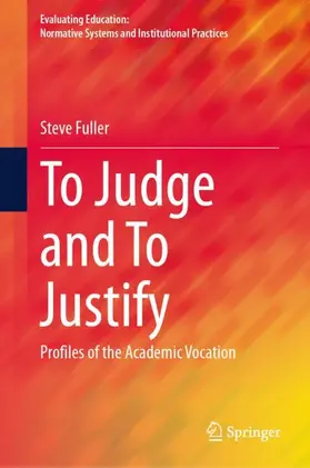 Fuller |  To Judge and To Justify | Buch |  Sack Fachmedien