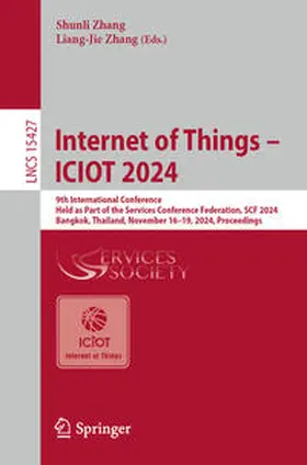 Zhang |  Internet of Things – ICIOT 2024 | eBook | Sack Fachmedien