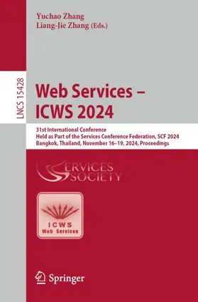 Zhang | Web Services ¿ ICWS 2024 | Buch | 978-3-031-77071-5 | sack.de