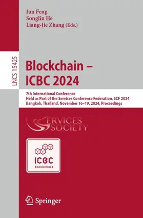 Feng / Zhang / He |  Blockchain ¿ ICBC 2024 | Buch |  Sack Fachmedien