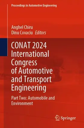 Covaciu / Chiru |  CONAT 2024 International Congress of Automotive and Transport Engineering | Buch |  Sack Fachmedien