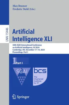 Stahl / Bramer |  Artificial Intelligence XLI | Buch |  Sack Fachmedien