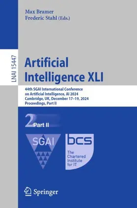 Stahl / Bramer |  Artificial Intelligence XLI | Buch |  Sack Fachmedien